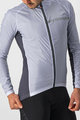 CASTELLI Cycling windproof jacket - SQUADRA STRECH - grey