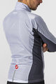 CASTELLI Cycling windproof jacket - SQUADRA STRECH - grey