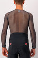 CASTELLI Cycling long sleeve t-shirt - MIRACOLO WOOL - black