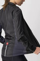CASTELLI Cycling windproof jacket - SQUADRA STRECH LADY - black