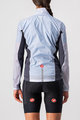 CASTELLI Cycling windproof jacket - SQUADRA STRECH LADY - grey