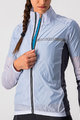 CASTELLI Cycling windproof jacket - SQUADRA STRECH LADY - grey