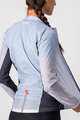 CASTELLI Cycling windproof jacket - SQUADRA STRECH LADY - grey