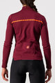 CASTELLI Cycling winter long sleeve jersey - SINERGIA 2 LADY WNT - bordeaux