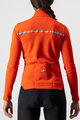 CASTELLI Cycling winter long sleeve jersey - SINERGIA 2 LADY WNT - red