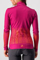 CASTELLI Cycling winter long sleeve jersey - SORPRESA LADY WINTER - pink