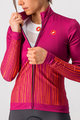 CASTELLI Cycling winter long sleeve jersey - SORPRESA LADY WINTER - pink