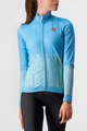 CASTELLI Cycling winter long sleeve jersey - SORPRESA LADY WINTER - light blue