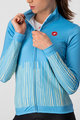 CASTELLI Cycling winter long sleeve jersey - SORPRESA LADY WINTER - light blue