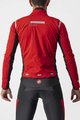 CASTELLI Cycling thermal jacket - ALPHA RoS 2 - red