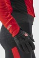 CASTELLI Cycling thermal jacket - ALPHA RoS 2 - red