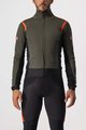 CASTELLI Cycling thermal jacket - ALPHA RoS 2 - green