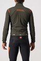 CASTELLI Cycling thermal jacket - ALPHA RoS 2 - green