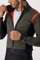 CASTELLI Cycling thermal jacket - ALPHA RoS 2 - green