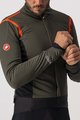 CASTELLI Cycling thermal jacket - ALPHA RoS 2 - green