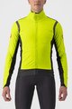 CASTELLI Cycling thermal jacket - ALPHA RoS 2 - yellow