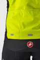 CASTELLI Cycling thermal jacket - ALPHA RoS 2 - yellow