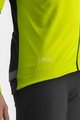 CASTELLI Cycling thermal jacket - TRANSITION 2 - yellow