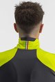 CASTELLI Cycling thermal jacket - TRANSITION 2 - yellow