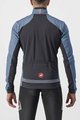 CASTELLI Cycling thermal jacket - TRANSITION 2 - blue