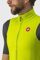 CASTELLI Cycling gilet - PRO THERMAL MID - yellow