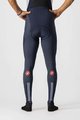 CASTELLI Cycling long bib trousers - SORPASSO RoS WINTER - blue