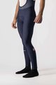 CASTELLI Cycling long bib trousers - ENTRATA WINTER - blue