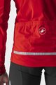CASTELLI Cycling thermal jacket - GO WINTER - red