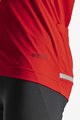 CASTELLI Cycling thermal jacket - GO WINTER - red