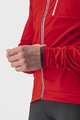 CASTELLI Cycling thermal jacket - GO WINTER - red