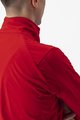 CASTELLI Cycling thermal jacket - GO WINTER - red