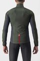 CASTELLI Cycling windproof jacket - SQUADRA STRECH - green