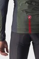 CASTELLI Cycling windproof jacket - SQUADRA STRECH - green