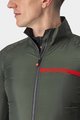 CASTELLI Cycling windproof jacket - SQUADRA STRECH - green