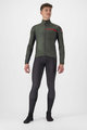 CASTELLI Cycling windproof jacket - SQUADRA STRECH - green