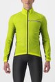 CASTELLI Cycling windproof jacket - SQUADRA STRECH - yellow