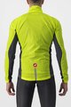 CASTELLI Cycling windproof jacket - SQUADRA STRECH - yellow