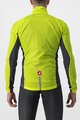 CASTELLI Cycling windproof jacket - SQUADRA STRECH - yellow