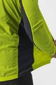 CASTELLI Cycling windproof jacket - SQUADRA STRECH - yellow