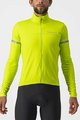 CASTELLI Cycling winter long sleeve jersey - FONDO 2 WINTER - yellow