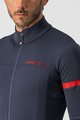 CASTELLI Cycling winter long sleeve jersey - FONDO 2 WINTER - blue