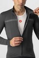 CASTELLI Cycling winter long sleeve jersey - PRO THERMAL - anthracite