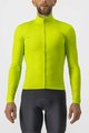 CASTELLI Cycling winter long sleeve jersey - PRO THERMAL - yellow