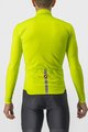 CASTELLI Cycling winter long sleeve jersey - PRO THERMAL - yellow