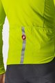 CASTELLI Cycling winter long sleeve jersey - PRO THERMAL - yellow