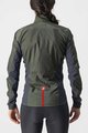 CASTELLI Cycling windproof jacket - SQUADRA STRECH LADY - green