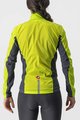 CASTELLI Cycling windproof jacket - SQUADRA STRECH LADY - yellow