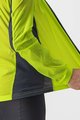 CASTELLI Cycling windproof jacket - SQUADRA STRECH LADY - yellow