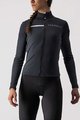 CASTELLI Cycling winter long sleeve jersey - SINERGIA 2 LADY WNT - anthracite