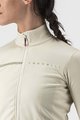 CASTELLI Cycling winter long sleeve jersey - SINERGIA 2 LADY WNT - ivory